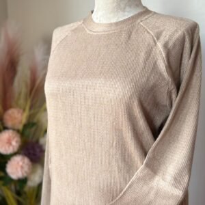 Robe nude en laine italienne