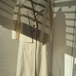 Ensemble en cachemire : Gilet long et Cap